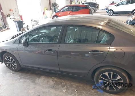 2015 Honda Civic Ex из США, поврежденный, VIN 19XFB2F84FE108800